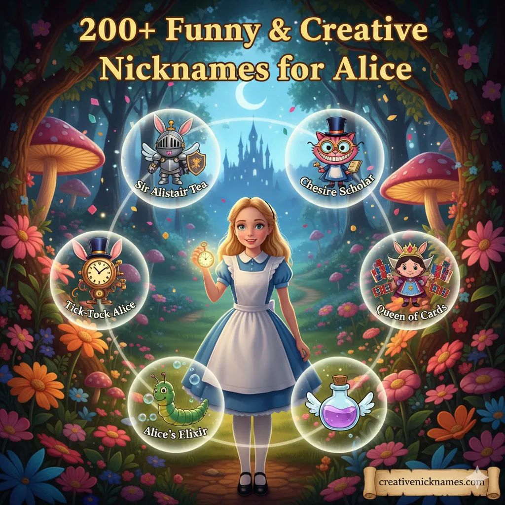 Nicknames for Alice