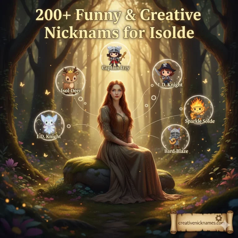 Nicknames for Isolde