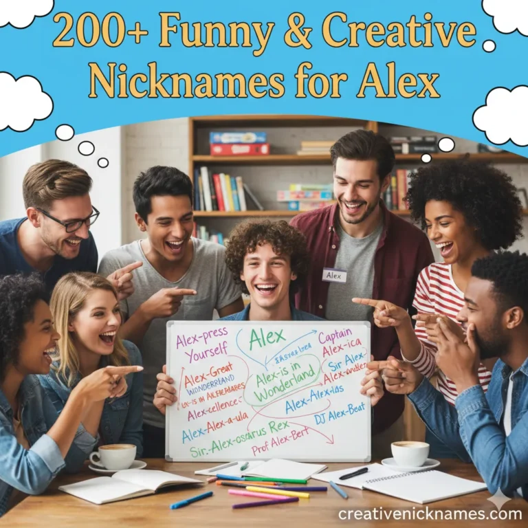 Nicknames for Alex