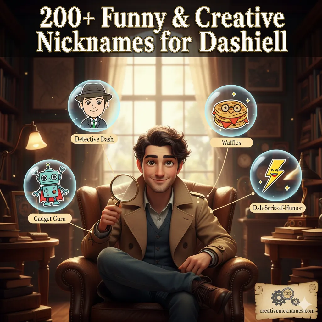 Nicknames for Dashiell