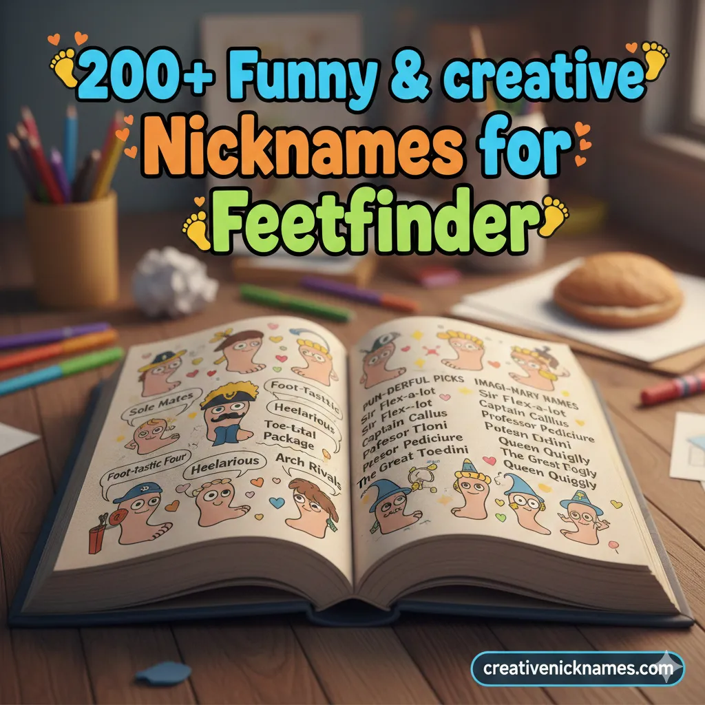 Nicknames for Feetfinder