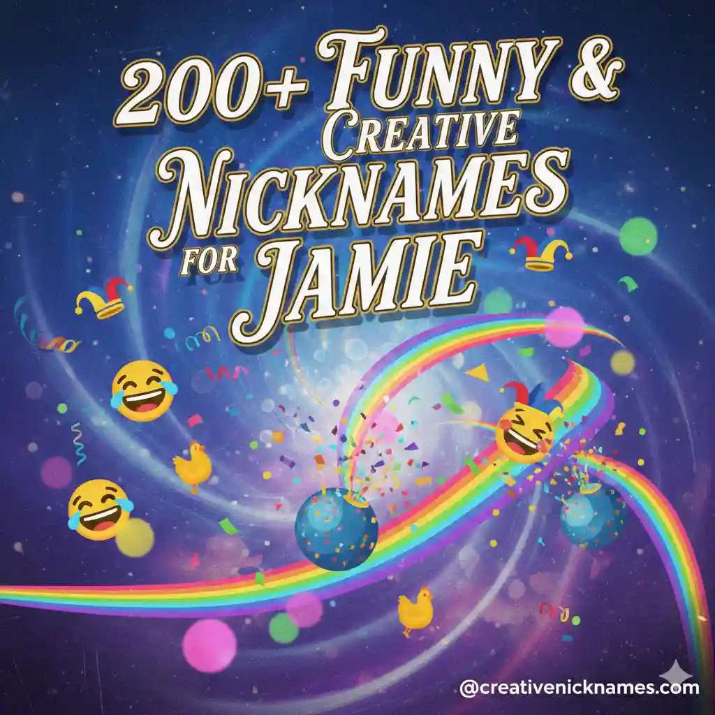 Nicknames for Jamie