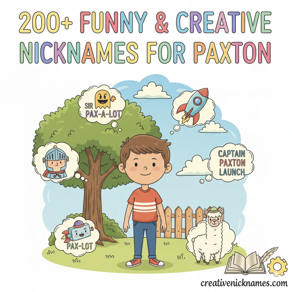 Nicknames for Paxton