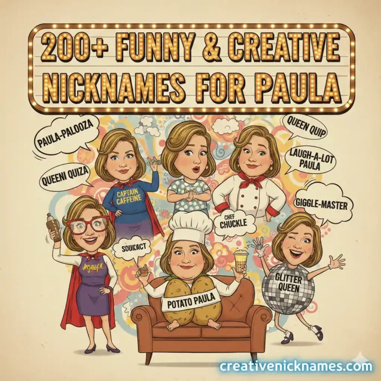 Nicknames for Paula