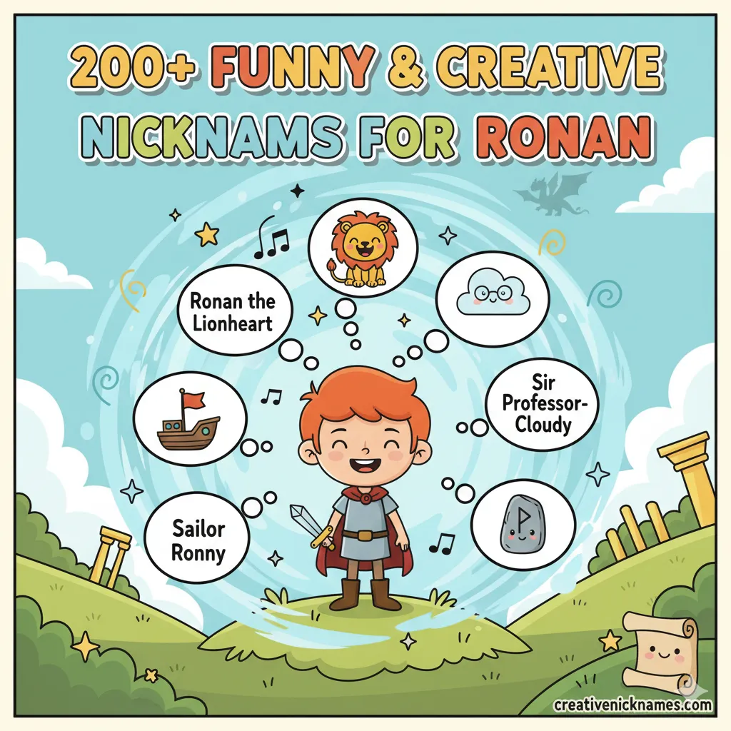 Nicknames for Ronan