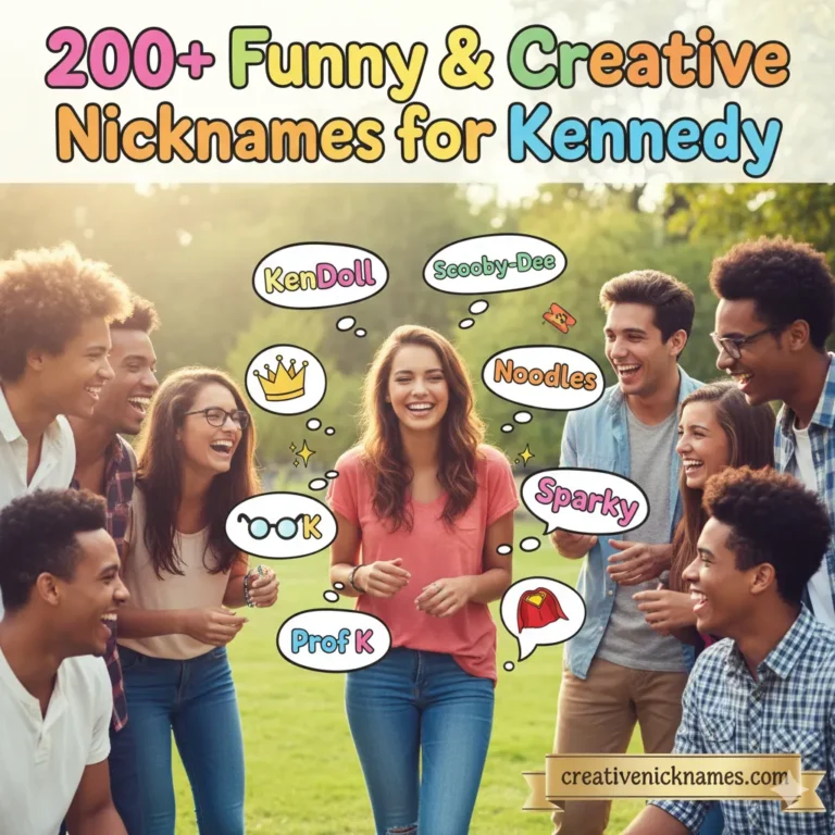 Nicknames for Kennedy