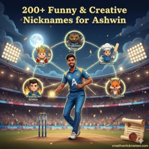 Nicknames for Ashwin