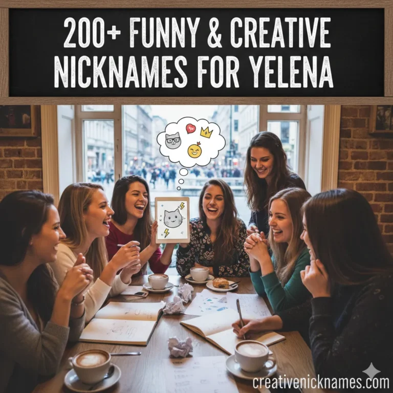 Nicknames for Yelena