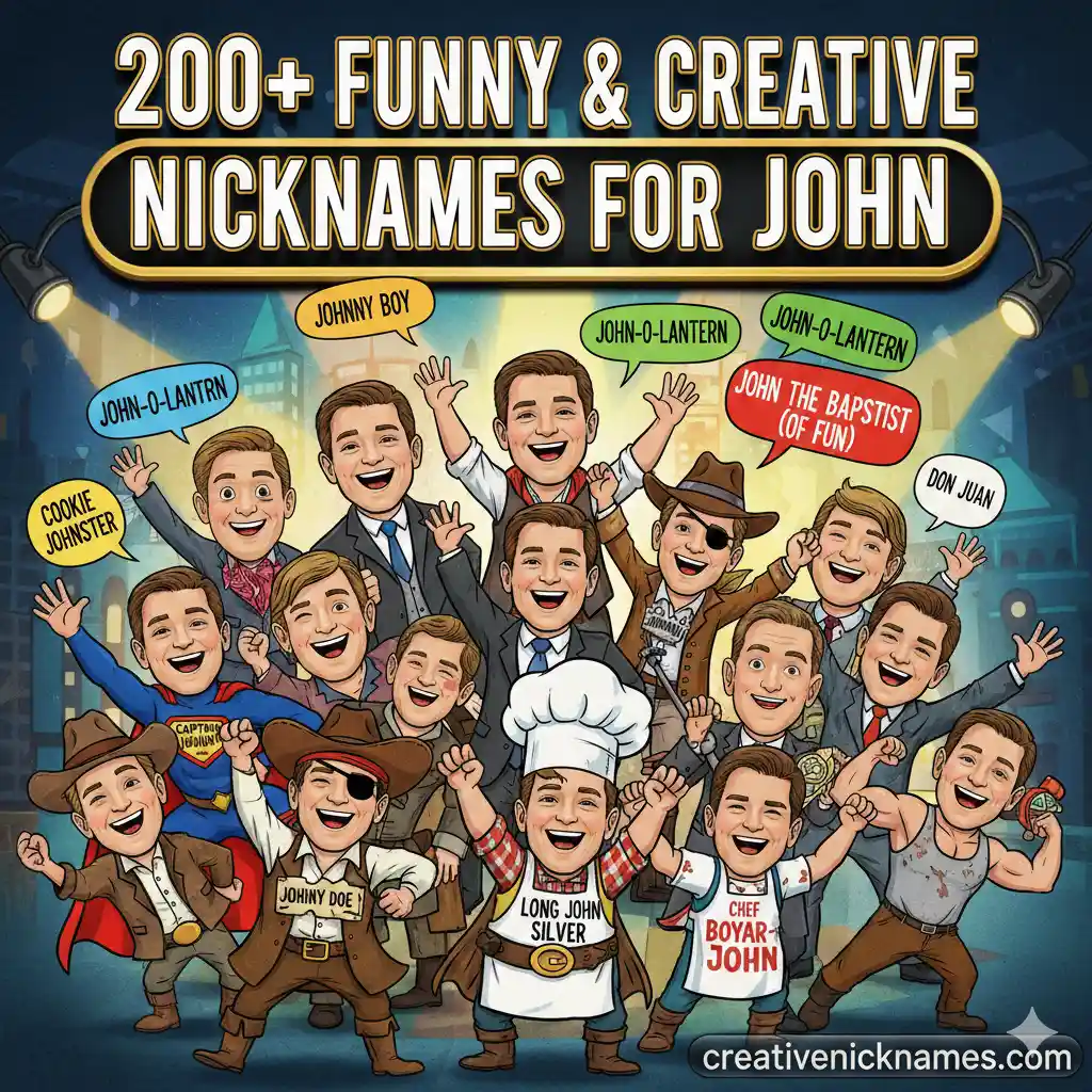Nicknames for John