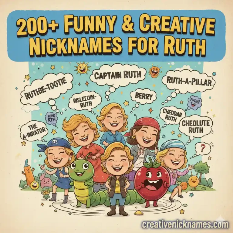 Nicknames for Ruth