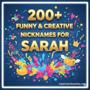 Nicknames for Sarah
