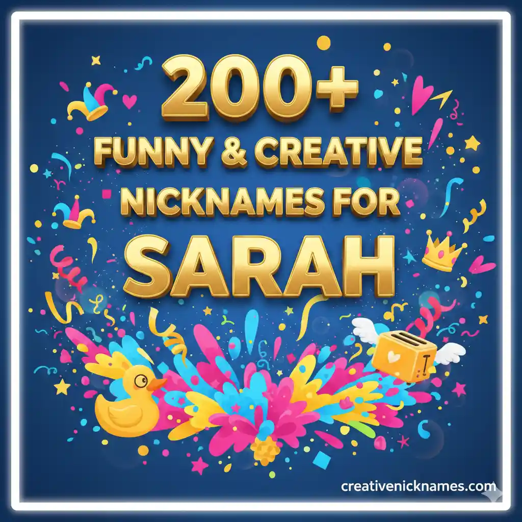 Nicknames for Sarah