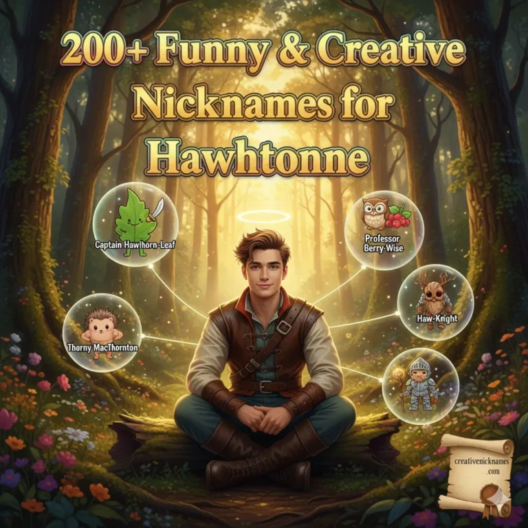 Nicknames for Hawthorne