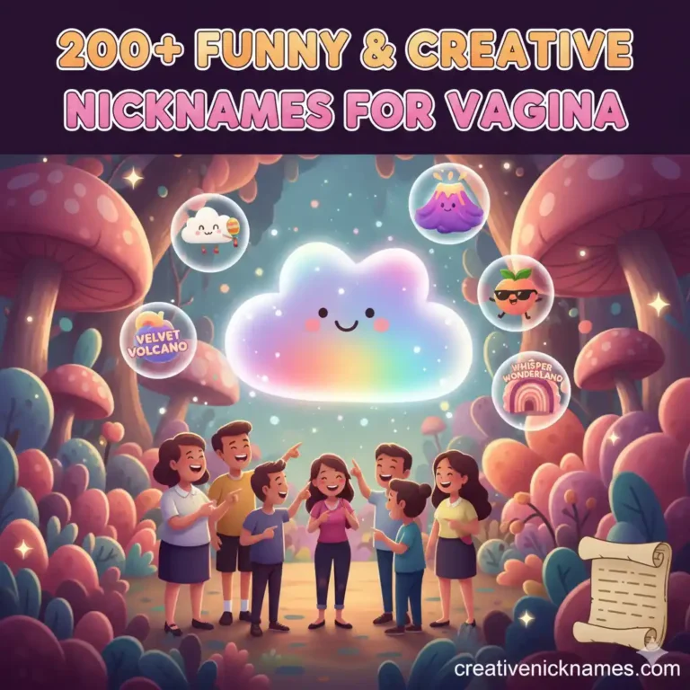 Nicknames for Vagina