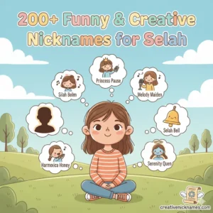 Nicknames for Selah