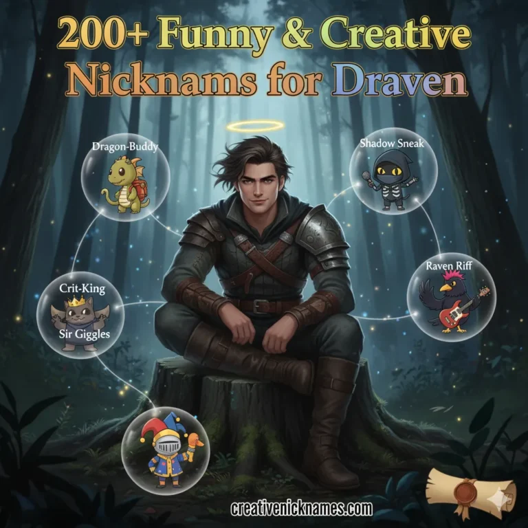 Nicknames for Draven