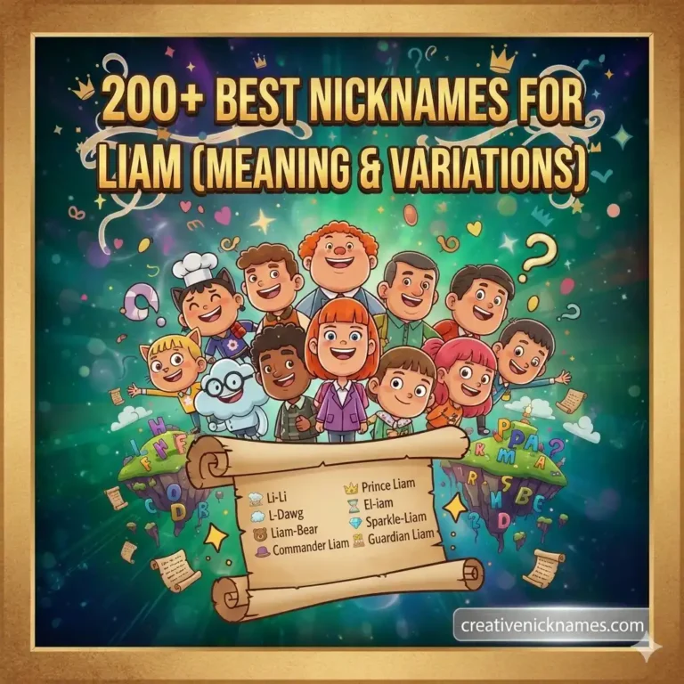 Nicknames for Liam