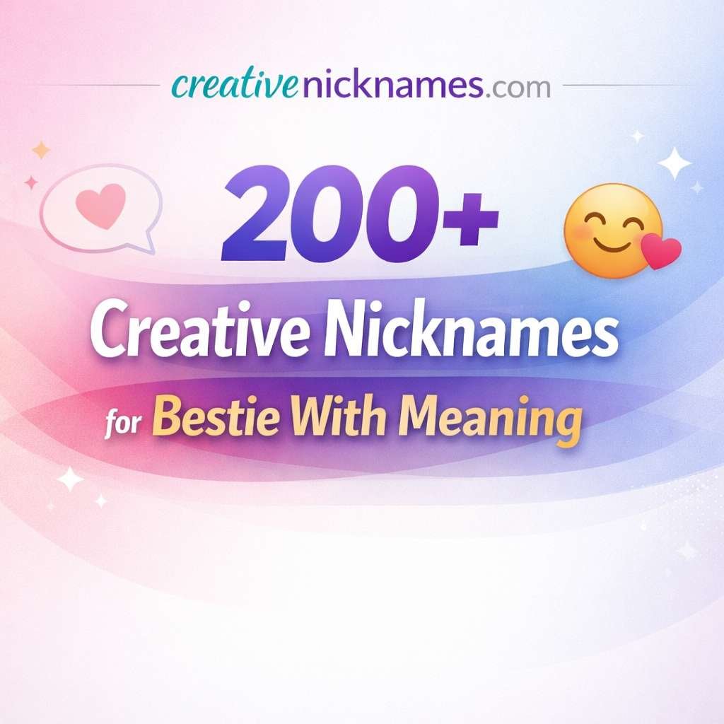 Nicknames for Bestie