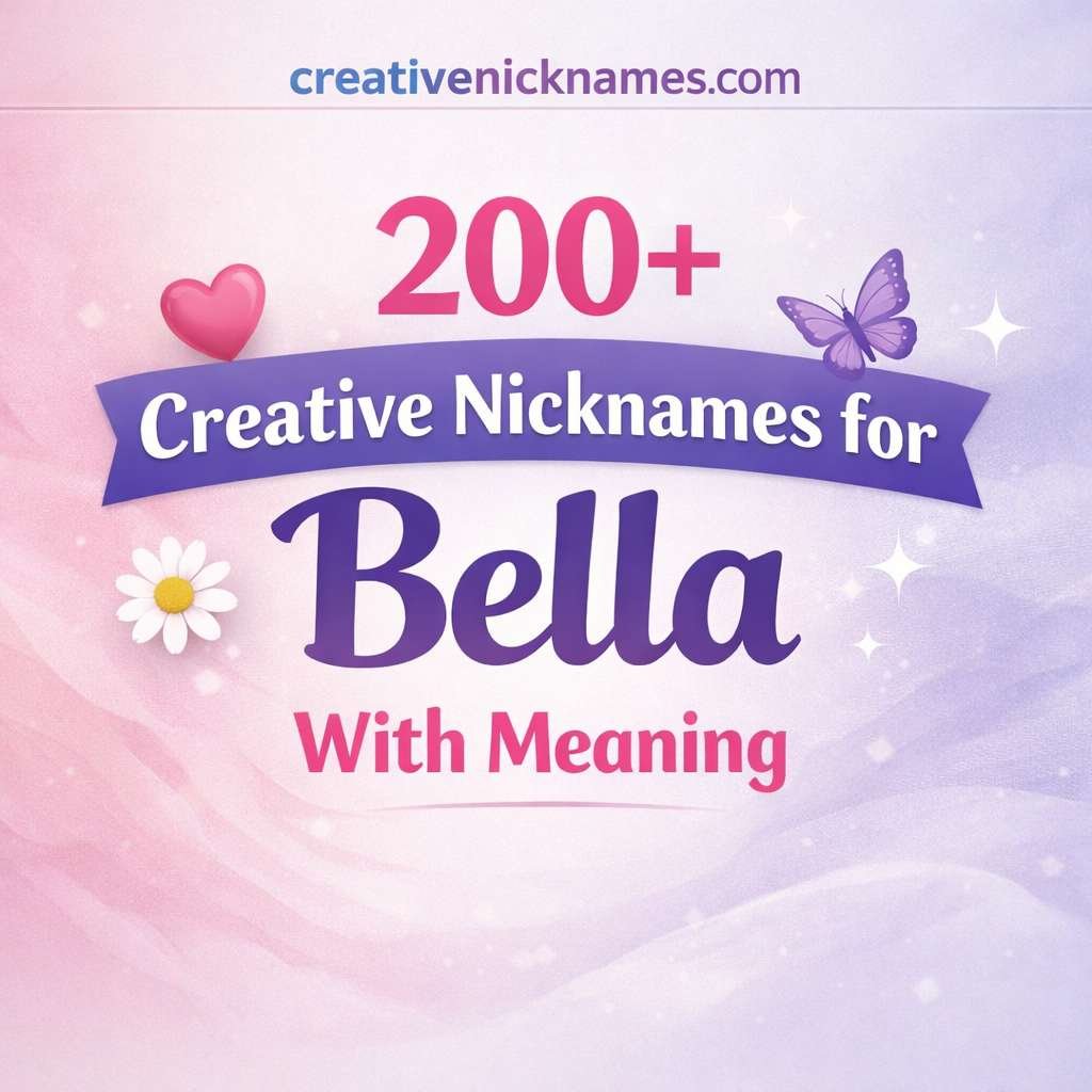 Nicknames for Bella