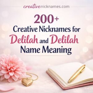 Nicknames for Delilah and Delilah Name Meaning