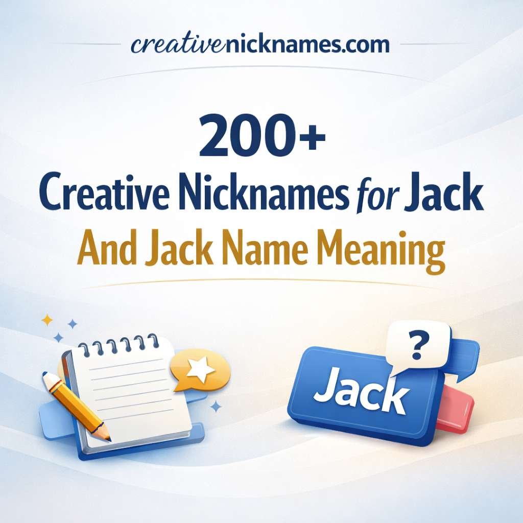 Nicknames for Jack