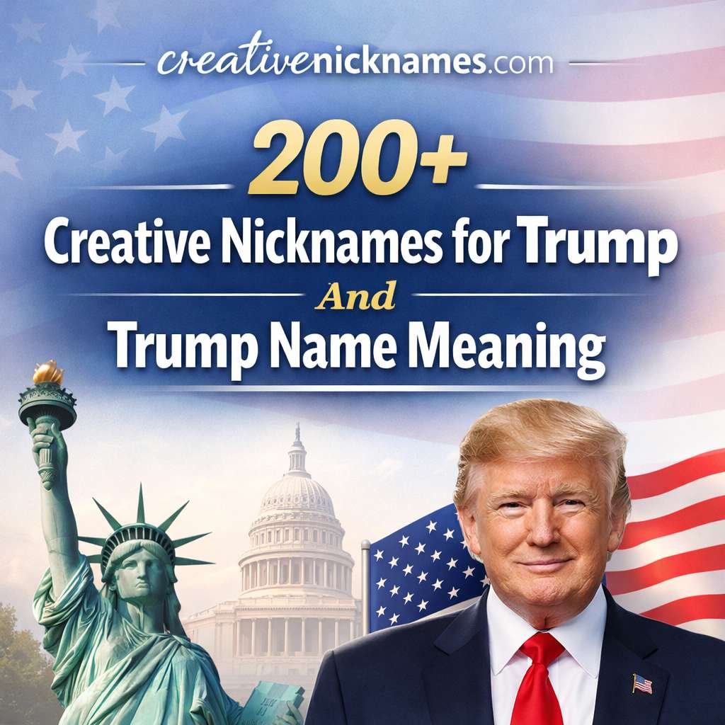 Nicknames for Trump