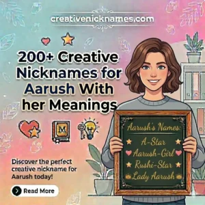 Nicknames for Aarush