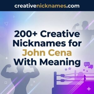 Nicknames for John Cena