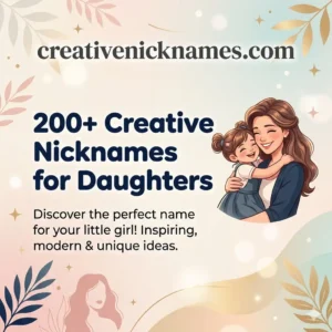 Nicknames for Daughters