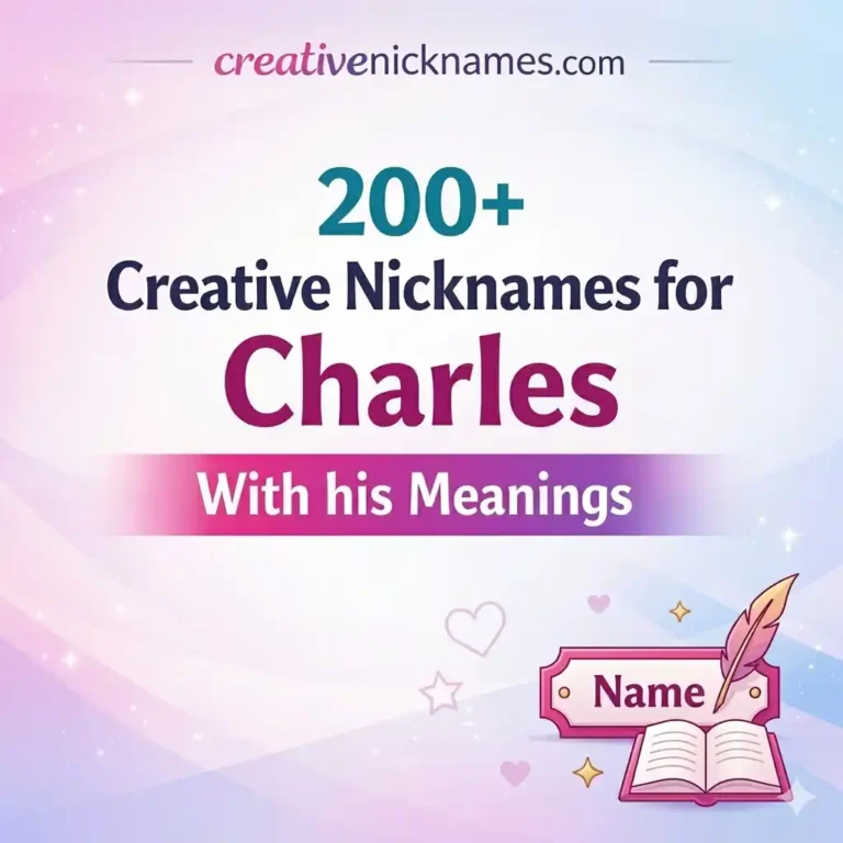 Nicknames for Charles