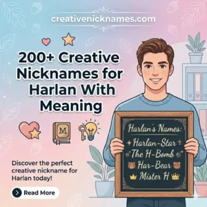 Nicknames for Harlan