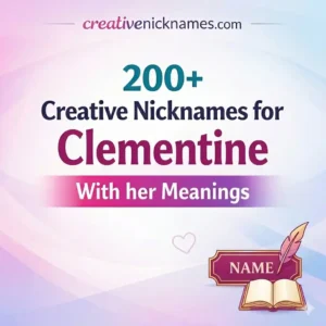 Nicknames for Clementine