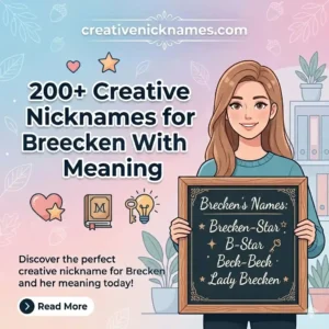 Nicknames for Brecken