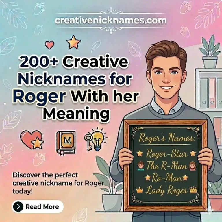 Nicknames for Roger