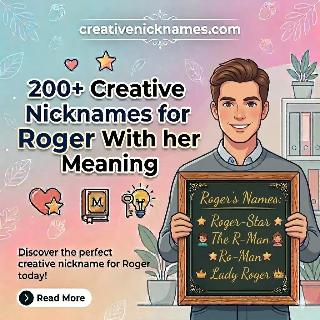Nicknames for Roger