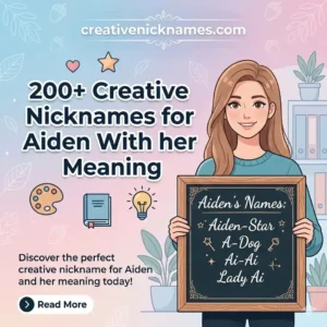 Nicknames for Aiden