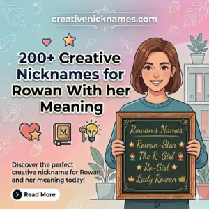 Nicknames for Rowan