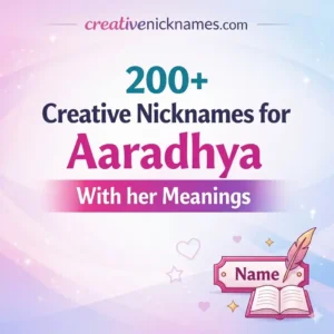 Nicknames for Aaradhya
