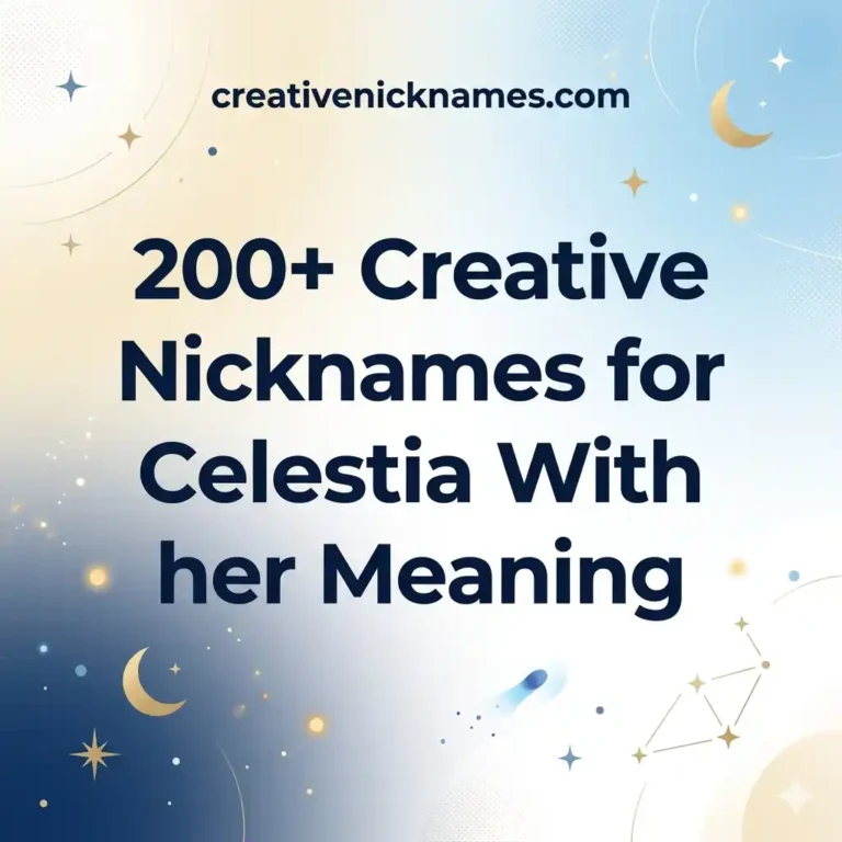 Nicknames for Celestia