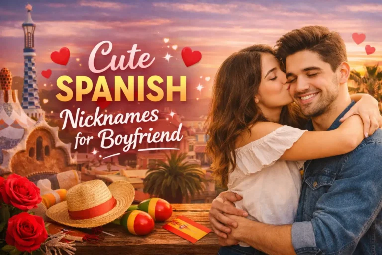 Cute Spanish Nicknames for Boyfriend with Meaning