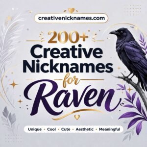 Nicknames for Raven