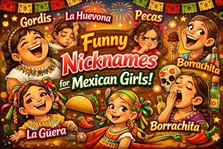Funny Nicknames for Mexican Girls with Meanings