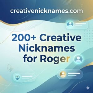 Nicknames for Roger