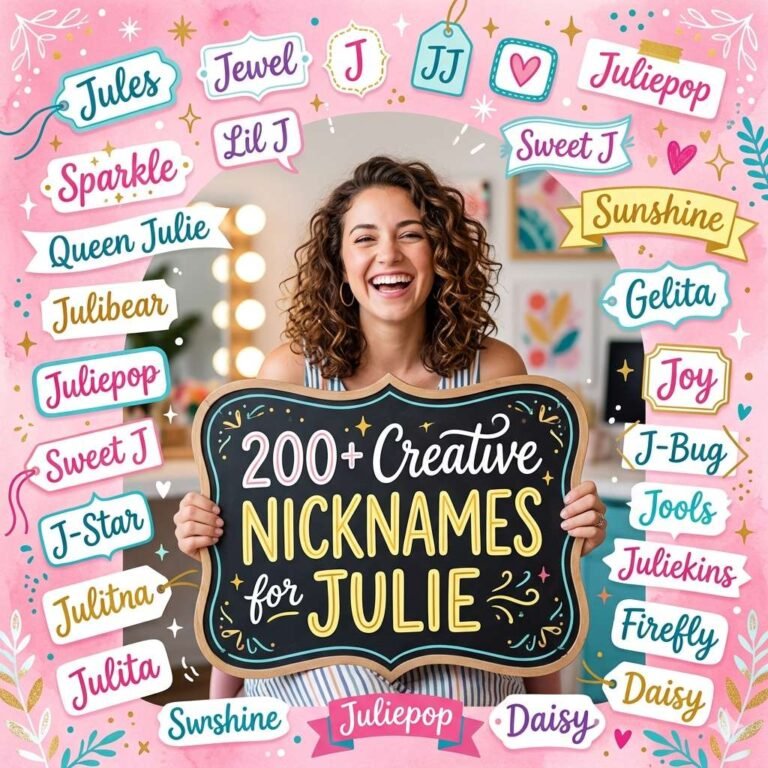 Nicknames for Julie