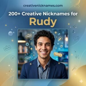 Nicknames for Rudy