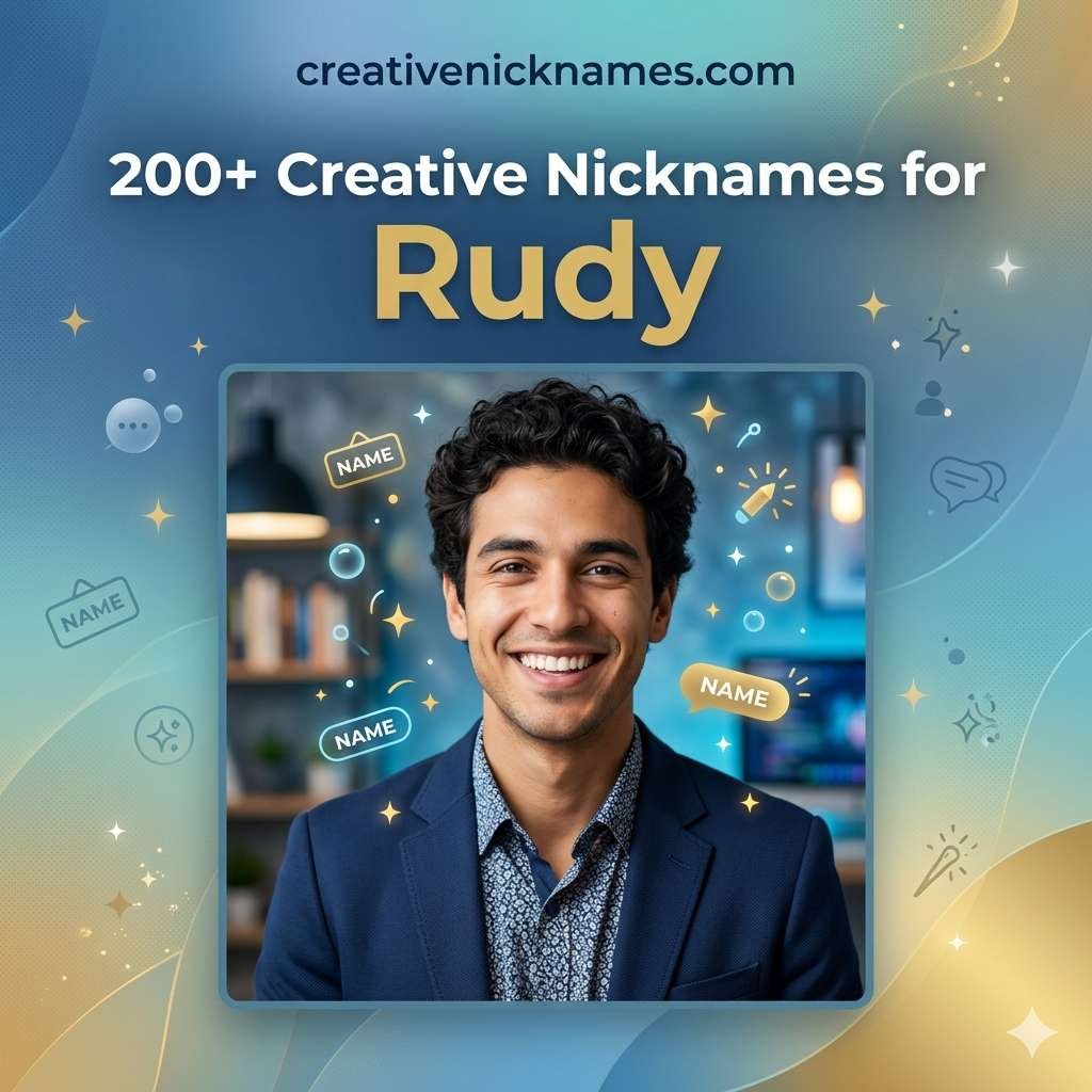 Nicknames for Rudy