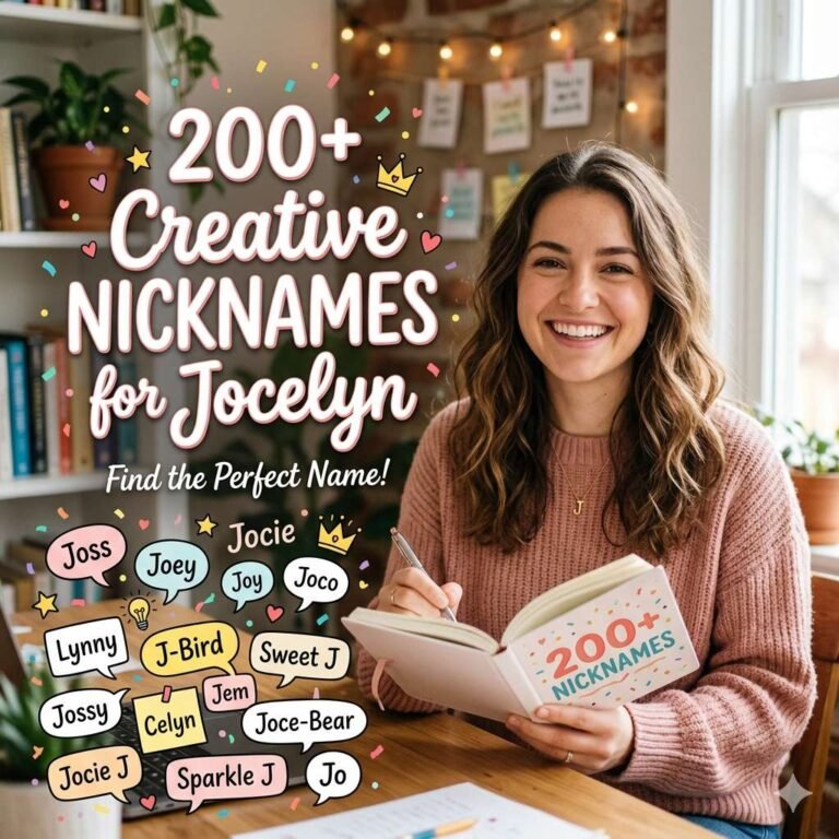 Nicknames for Jocelyn