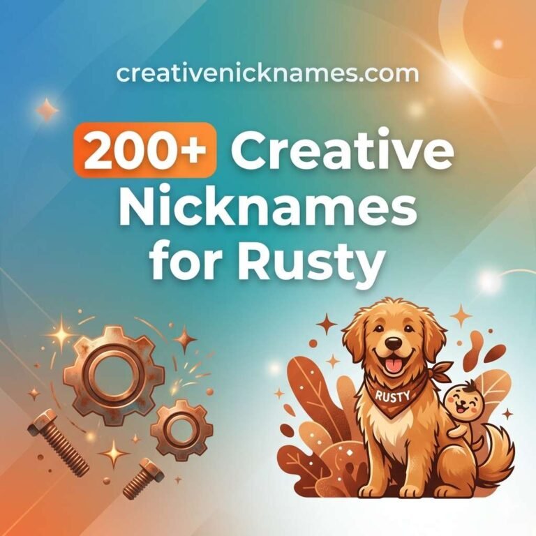 Nicknames for Rusty