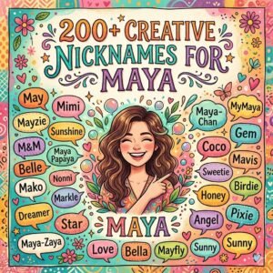 Nicknames for Maya