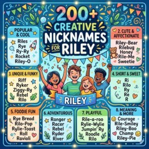 Nicknames for Riley